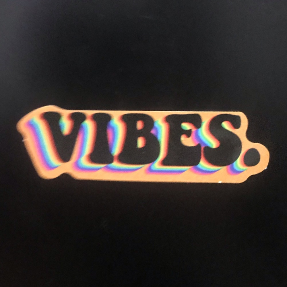 “VIBES” Sticker